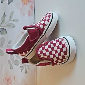 New Checkered Vans Sz5T